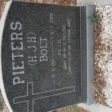 PIETERS H.J.H. 1921-2000