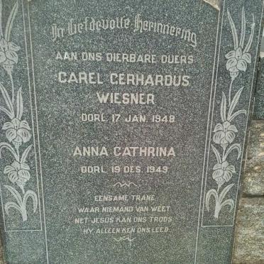 PIENAAR Carel Gerhardus Wiesner -1948 &amp; Anna Cathrina -1949