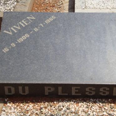 PLESSIS Vivien, du 1906-1965