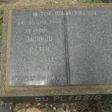 PLESSIS Jacobus Pieter, du 1944-1959