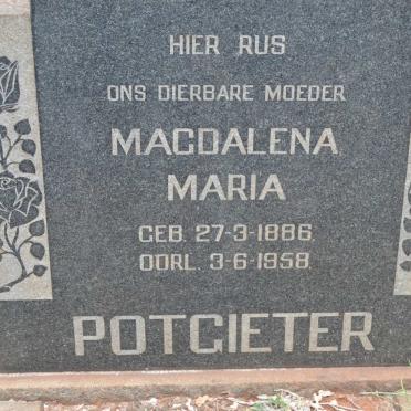 POTGIETER Magdalena Maria 1886-1958