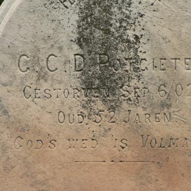 POTGIETER G.C.D. -1902