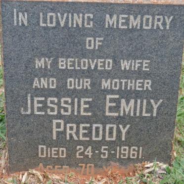 PREDDY Jessie Emily -1961