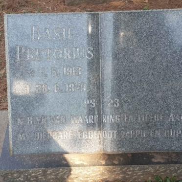 PRETORIUS Basie 1913-1970