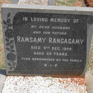 RANGASAMY Ramsamy -1949
