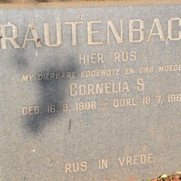 RAUTENBACH Cornelia S. 1906-1964