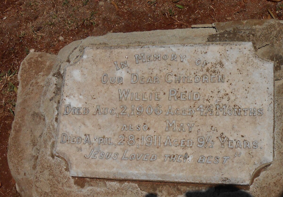 REID Willie -1906 :: REID May -1911