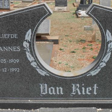 RIET Johannes, van 1909-1992 &amp; Violet 1912-2011