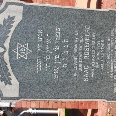 ROSENBERG Isaac -1959