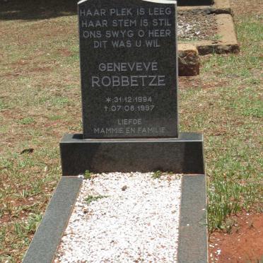 ROBBETZE Genevievé 1894-1897