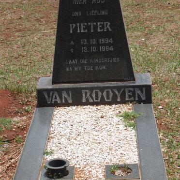 ROOYEN Pieter, van 1994-1994