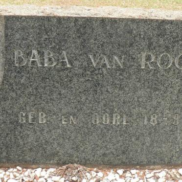ROOYEN Baba, van 1955-1955