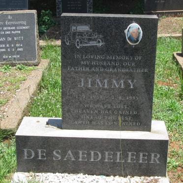 SAEDELEER Jimmy, de 1939-1995