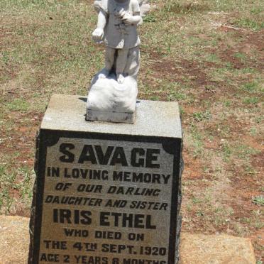 SAVAGE Iris Ethel -1920