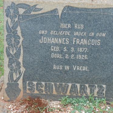 SCHWARTZ Johannes Francois 1977-1926