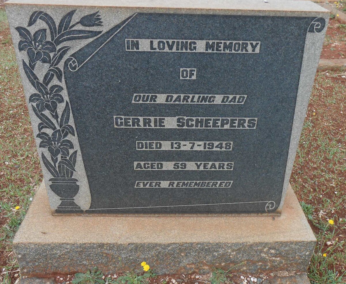 SCHEEPERS Gerrie -1948