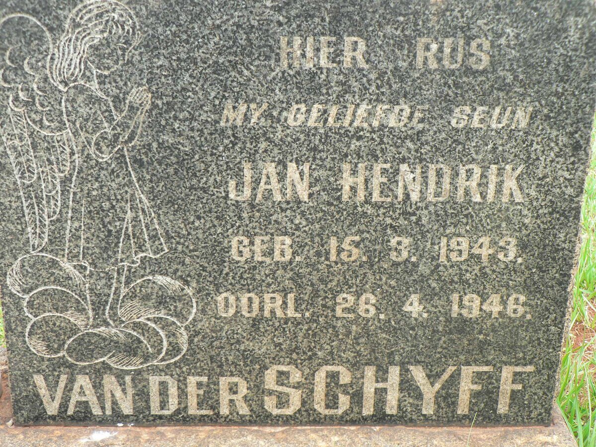 SCHYFF Jan Hendrik, van der 1943-1946