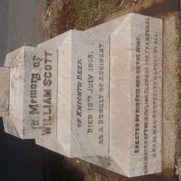 SCOTT William -1918
