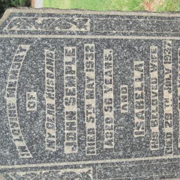 SEMPLE John -1932 &amp; Isabella -1937