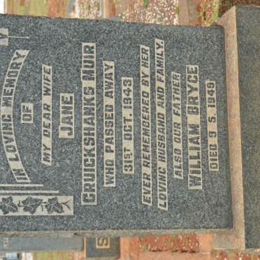 SEATON William Bryce -1949 &amp; Jane Cruickshanks Muir -1943