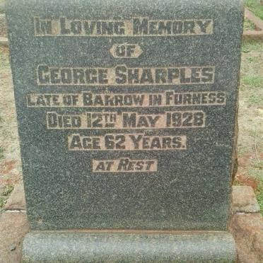 SHARPLES George -1928