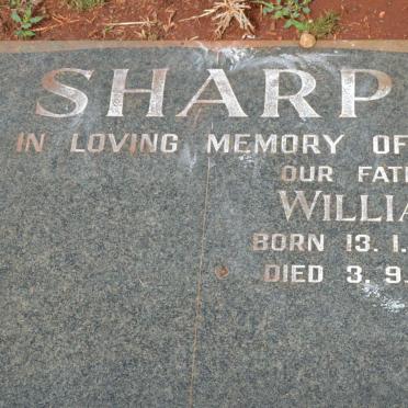 SHARP William 1893-1941