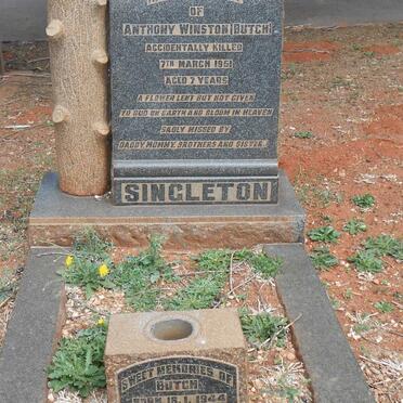 SINGLETON Anthony Winston 1944-1951