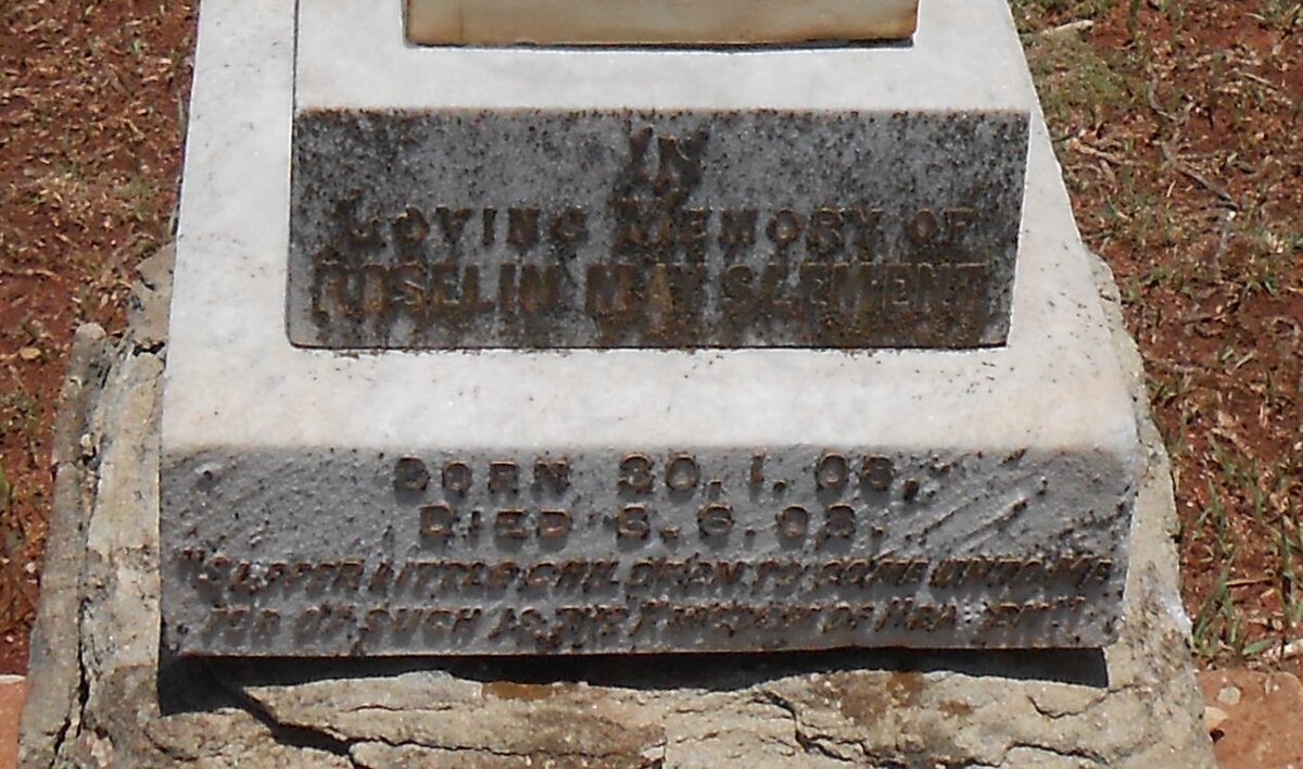 SLEMENT Roselin May 1908-1908