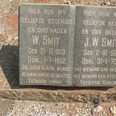 SMIT W. 1913-1952 :: SMIT J.W. 1952-1973