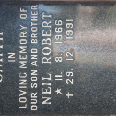 SMITH Neil Robert 1966-1991