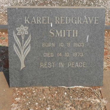 SMITH Karel Redgrave 1903-1973