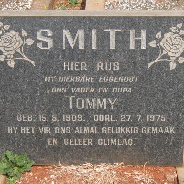 SMITH Tommy 1909-1975