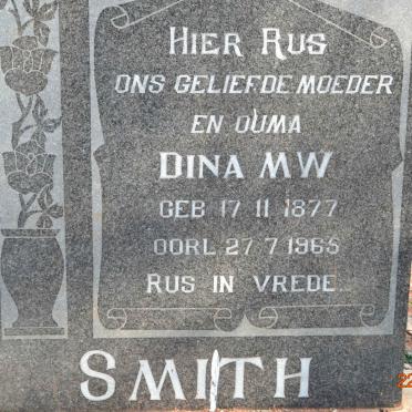SMITH Dina M.W. 1877-1965