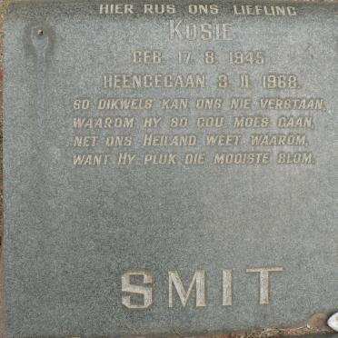 SMIT Kosie 1945-1968