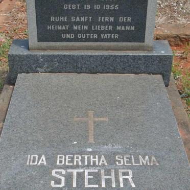 STEHR Franz 1897-1955 &amp; Ida Bertha Selma SCHOLZ 1898-1991