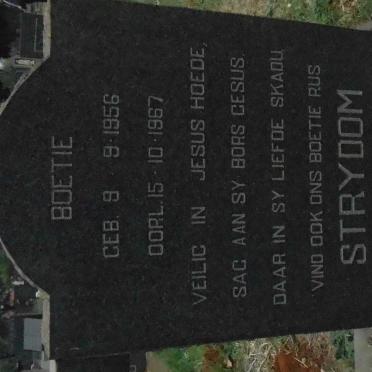 STRYDOM Boetie 1956-1967