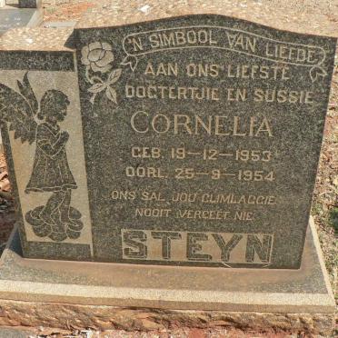 STEYN Cornelia 1953-1954