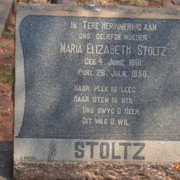 STOLTZ Maria Elizabeth 1861-1950