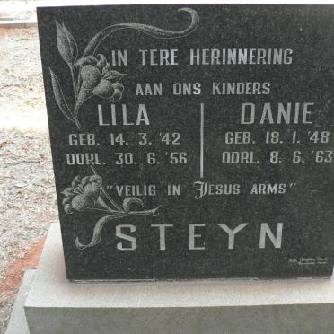 STEYN Lila 1942-1956 :: STEYN Danie 1948-1963