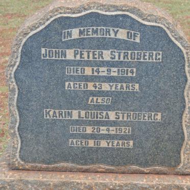 STROBERG John Peter -1914 :: STROBERG Karin Louisa -1921