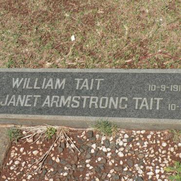 TAIT William -1916 :: TAIT Janet Armstrong -1973