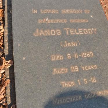 TELEGDY János -1963