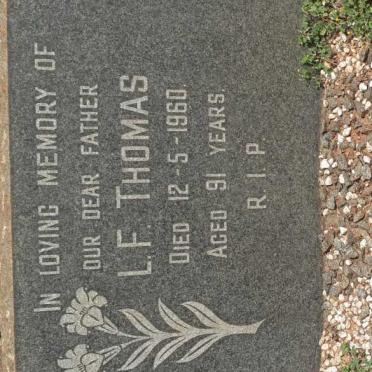 THOMAS L.F. -1960