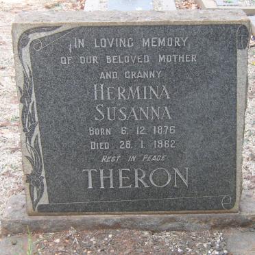 THERON Hermina Susanna 1876-1962