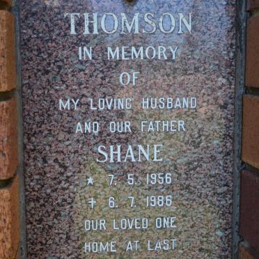 THOMSON Shane 1956-1986