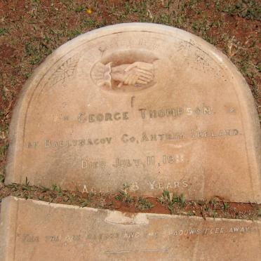 THOMPSON George -1911