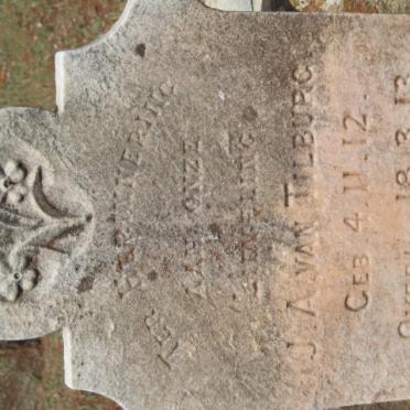 TILBURG J.A., van 1912-1913