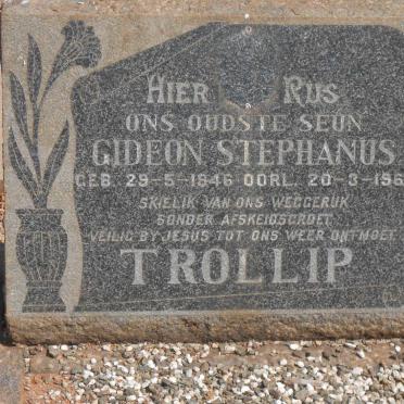 TROLLIP Gideon Stephanus 1946-1961
