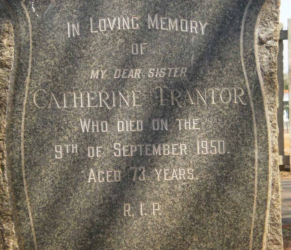 TRANTOR Catherine -1950