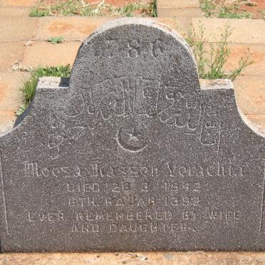 VERACHIA Moosa Hassen -1943